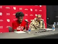 Utah Guards Don McHenry and Terrence Brown Postgame vs UCF