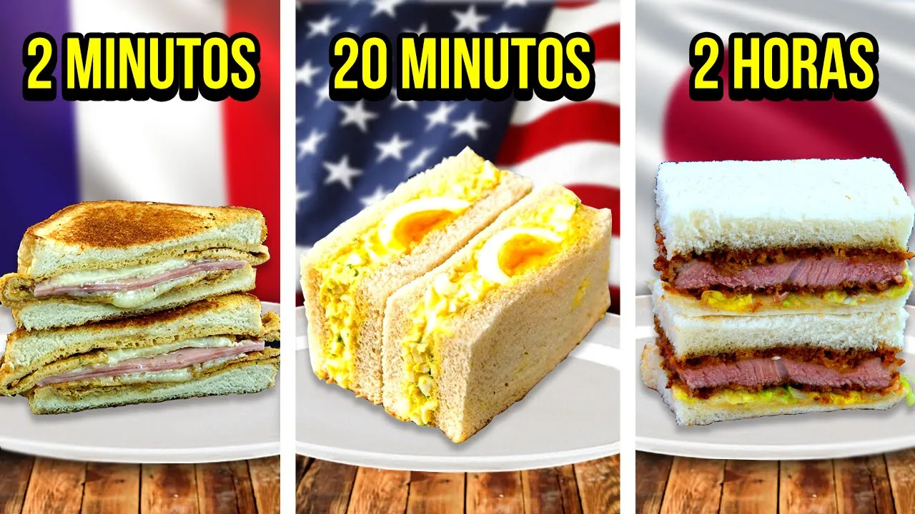 2 Min vs. 20 Min vs. 2 Horas Sndwich 2 Cual eliges t?