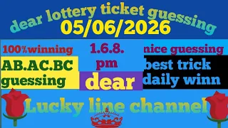 dear lottery guessing 05 06 2026 lucky line channel dearlotteryguessing luckylinechannel 