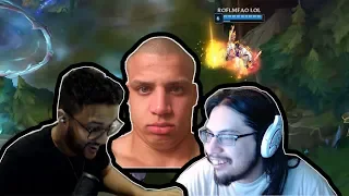 APHROMOO REACTS TO TYLER1 FLASH FAIL | IMAQTPIE'S ANSWER TO TYLER1 | SHIPHTUR | FROGGEN |LOL MOMENTS