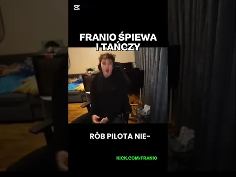 FRANIO ŚPIEWA I TAŃCZY🤣 #shorts