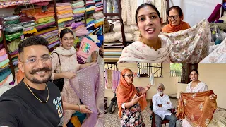 Sharan Te Mummy Di Suit Shopping | ਸੱਸ ਨੂੰਹ ਨੇ ਲਏ ਨਵੇਂ ਸੂਟ 🛍️