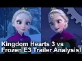 Video di [4K] Kingdom Hearts 3 vs Frozen! Graphics Comparison + E3 2018 Trailer Analysis