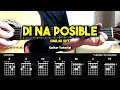 Di Na Posible - Similar Sky | Easy Guitar Tutorial For Beginners (CHORDS \u0026 LYRICS) #guitarlesson