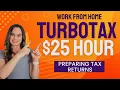 Up To 25 Hour INTUIT Hiring Directly Work From Home Job Preparing Tax Returns For TURBOTAX USA