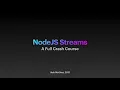 1 Introduction to Streams in NodeJS