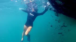 Cleaning our copper bottom hull  — Sailing Uma  [Step 102]