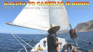 A Friendly Race to Cabrillo Harbor with SV Felurian AKA 1965 ALBERG 30 VS. 2009 BENETEAU OCEANIS 40