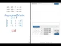 Use Desmos Matrix Calculator To Solve Systems Of Equations