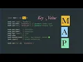 Javascript Map object iterating over keys values