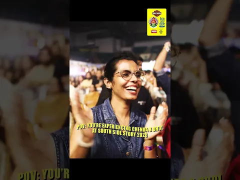 Chenda x Dhol collided at South Side Story 2026 Delhi ❤️🔥
