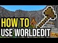How To Use WORLD EDIT In Minecraft Bedrock WORKING - NO MODS