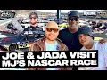Fat Joe Jadakiss tap in w Michael Jordan Tyler Reddick for NASCAR race at Phoenix Raceway
