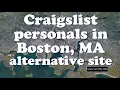 Craigslist personals Boston MA alternative is Luvfree