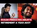 Lagu Shaan predicted Arijit Singh's RETIREMENT a Year Ago? Here's what we know