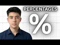 Never Make A Mistake Again in SAT Percentage Problems Again