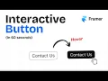 Create An Interactive Button In Framer Framer Tutorial Button Animation in Framer