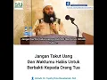 Download Lagu Jangan Takut Uang Habis Untuk Orang Tua - Ust. Syafiq Riza Basalamah
