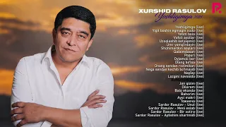 Xurshid Rasulov Yoshligimga Nomli Jonli Ijro Albom Dasturi 2021 