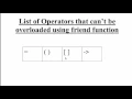 134 Declaration of Operator overloading in C Hindi
