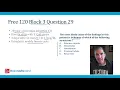 Free 120 Block 3 Q29