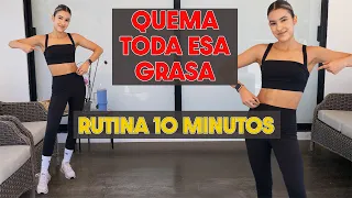 RUTINA PARA QUEMAR GRASA DE 10 MINUTOS | Ana Emilia VIDA