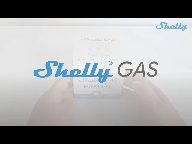 Gasdetektor CNG für Steckdose Weiß Shelly GAS - 262276