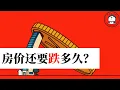 Lagu 方脸说：中国房价的底线在哪里？三四线城市房产可能变为负资产！一二线城市房价还要腰斩！