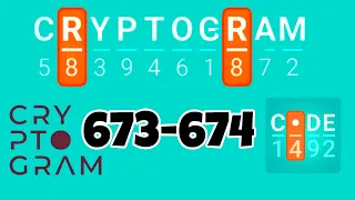 CRYPTOGRAM level 673 674