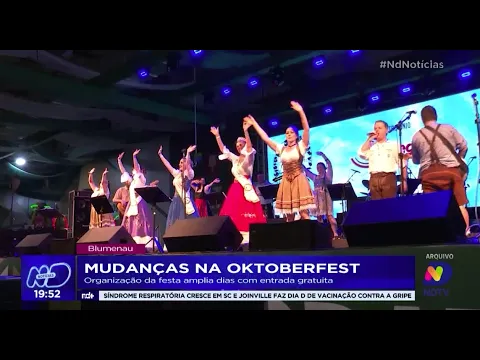 Mudanças na Oktoberfest: organização da festa amplia dias com entrada gratuita