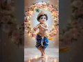 Lagu little cute krishna #kutty kanna va va #divotional #krishna song#kutty krishna