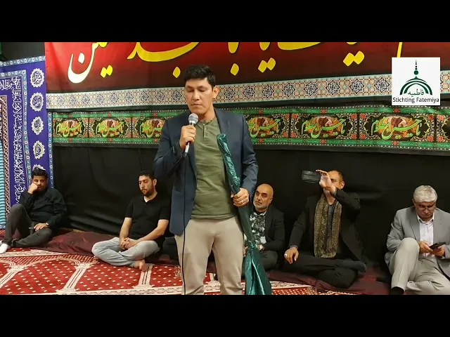 ⁣منقبت خوانی با نوای گرم امین حسنی