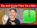 Zip and Unzip Files On a Mac