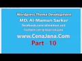 Wordpress theme development tutorial in Bangla - part 10 Single Post