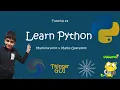 Learn Python Tutorial 2 Multiline print Maths Operators