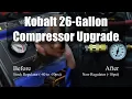 Upgrading the Kobalt 26 Gallon Ultra-Quiet Compressor