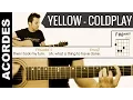 Yellow de ColdPlay Acordes Guitarra Guitar Cover chords como tocar tutorial