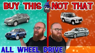 The CAR WIZARD shares which All-Wheel Drive cars TO Buy NOT to Buy
