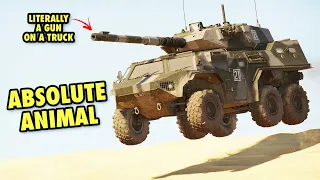 A BRITISH WHEELED MONSTER - Vickers Mk 11 in War Thunder