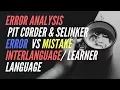 Error analysis