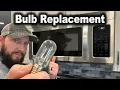How to Replace Over-the-Range Microwave Light Bulb LG Model LMV1831ST