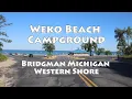 Weko Beach Campground Michigan Review
