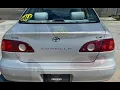 2002 Toyota Corolla CE for sale in Temecula CA