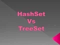 HashSet vs TreeSet