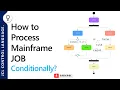How to process Mainframe JOB Conditionally Conditional Parameter in JCL and IF THEN ELSE ENDIF