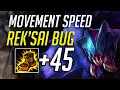 Riot Broke Rek sai AGAIN - Up to 45 Movespeed FREE