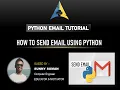 How To Send Email Using Python Python Email Tutorial IN HINDI