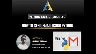 How To Send Email Using Python Python Email Tutorial IN HINDI