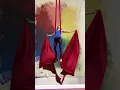 Lagu Aerial Silks Magic Trick Entry to Crossback Straddle sequence
