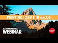 Printing 1099 Forms in macOS